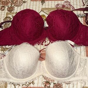 Victoria secret bras with lace